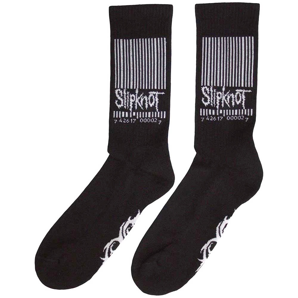Slipknot - Barcode & Tribal S Socken - Schwarz